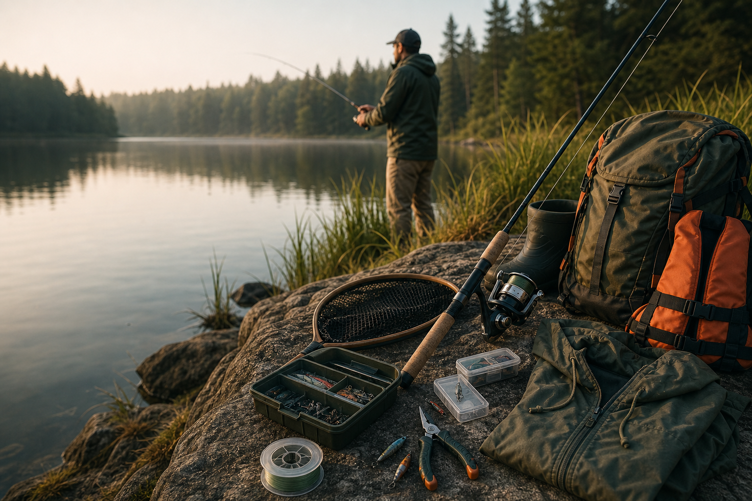 How to Set Up a Fishing Rod for Beginners